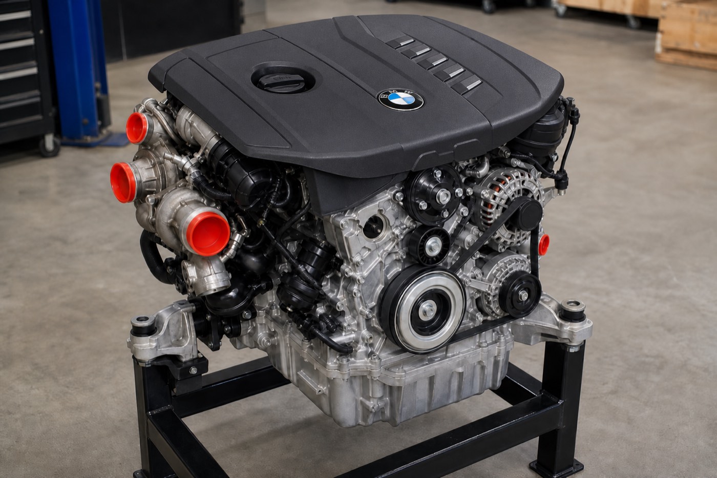 Compact four-cylinder diesel